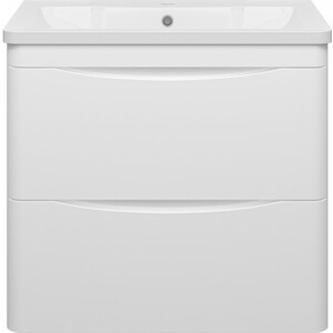 Тумба под раковину Misty Атлантик 70 подвесная, белая (П-Атл-01070-011П2Я)