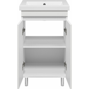 Тумба с раковиной Misty Енисей 50 белая (Э-Ени01050-011, БП-Э000000550)