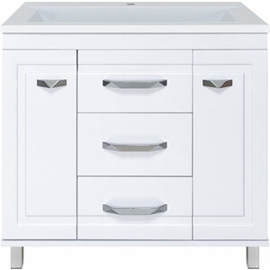 Тумба под раковину Misty Терра 90 белая (П-Тер01090-0113Я)