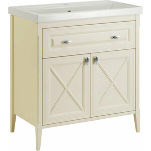 Тумба под раковину ASB-woodline Монте 80 благородный бежевый (10791)