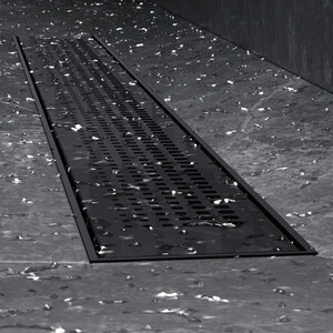 Душевой лоток Am.Pm PrimeFlow затвор Cut Gradient 80 см, черный (W02SC-P11-080-01BM)