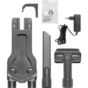 Пылесос вертикальный беспроводной BBK BV3002 красный/серый