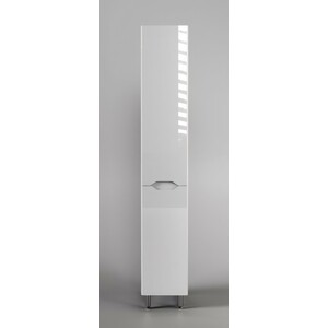 Пенал Style line Марелла 30 левый, с корзиной, белый глянец (СС-00002428)