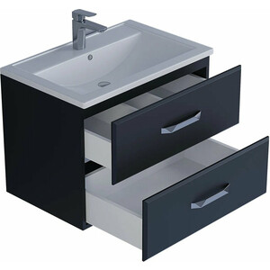 Тумба под раковину Uperwood Foster 70 черная (291020516)
