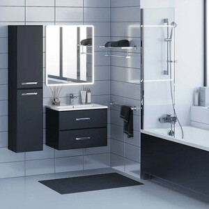 Тумба под раковину Uperwood Foster 70 черная (291020516)