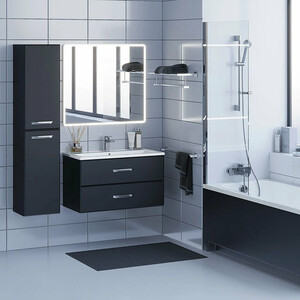 Тумба под раковину Uperwood Foster 90 черная (291020518)