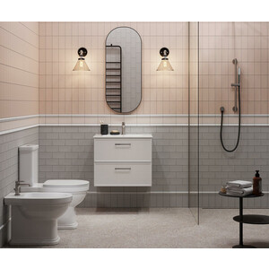 Тумба с раковиной Kerama Marazzi Piano Classic 65 белая (PIA.CL.65\WHT.M, PI.wb.65)
