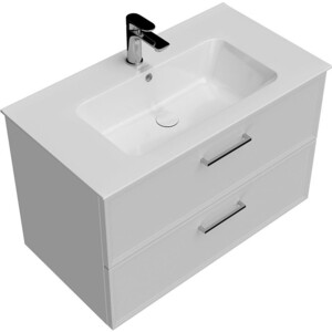 Тумба с раковиной Kerama Marazzi Piano Classic 85 белая (PIA.CL.85\WHT.M, PI.wb.85)