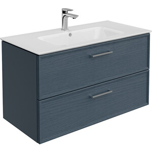 Тумба под раковину Kerama Marazzi Piano Classic 95 синяя (PIA.CL.95\BLU.M)