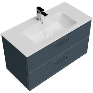 Тумба под раковину Kerama Marazzi Piano Classic 95 синяя (PIA.CL.95\BLU.M)