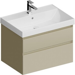 Тумба с раковиной Kerama Marazzi Cubo 70 лимо (CUB.70.2\LIM, CU.wb.70)