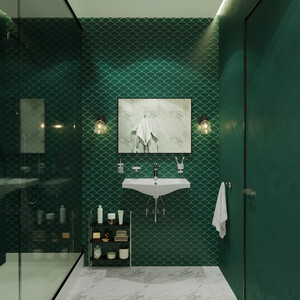 Зеркало Wellsee 7 Rays' Spectrum 80х60 (172200650)