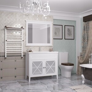 Унитаз-компакт безободковый Opadiris Палермо с сиденьем микролифт, белый/антикварный орех (OS24722A)