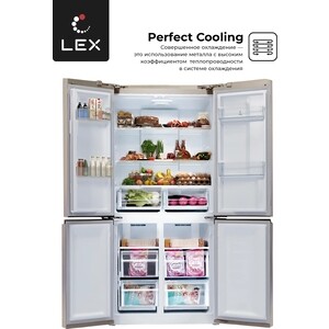 Холодильник Lex LCD450GlGID