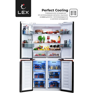 Холодильник Lex LCD450BlXOrID