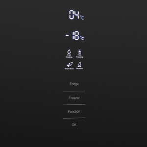 Холодильник MAUNFELD MFF200NFB Inverter