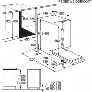 Встраиваемая посудомоечная машина Electrolux EEA43211L