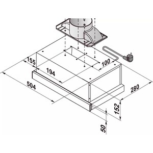 Вытяжка встраиваемая Haier HVX-T642GW