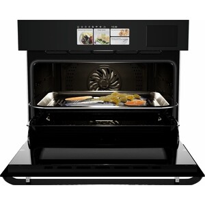 Электрический духовой шкаф Hiberg S-VM 5615 B i-SMART