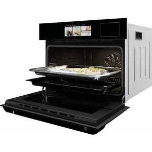 Электрический духовой шкаф Hiberg S-VM 5615 B i-SMART