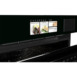 Электрический духовой шкаф Hiberg S-VM 5615 B i-SMART