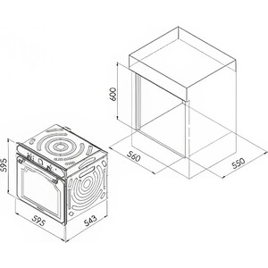 Электрический духовой шкаф KANZLER O 506 M