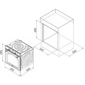 Электрический духовой шкаф KANZLER O 516 M