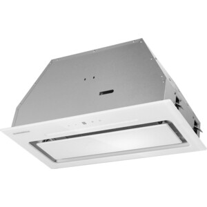 Вытяжка встраиваемая MAUNFELD TRAPEZE 602SGG белый