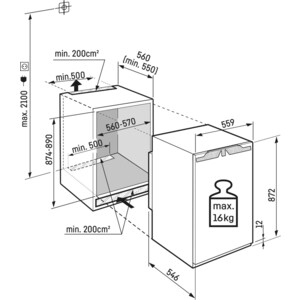 Встраиваемая морозильная камера Liebherr SIFNci 3954