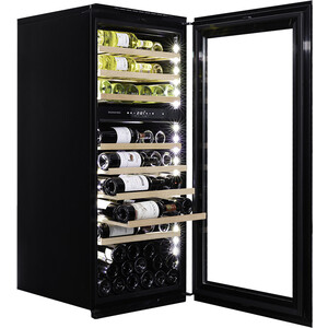 Встараиваемый винный шкаф Dunavox DAVS-72.185DSS