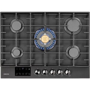 Газовая варочная панель Hiberg VM 7255 B