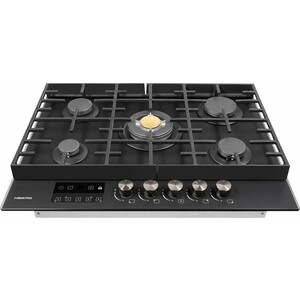 Газовая варочная панель Hiberg VM 7255 B