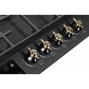 Газовая варочная панель Hiberg VM 7255 B