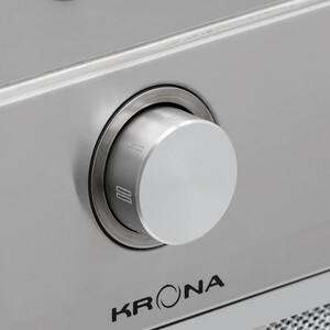 Вытяжка встраиваемая Krona SVEN 600 inox one knob