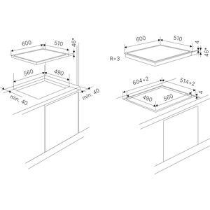 Индукционная варочная панель Kuppersbusch KI 6800.1 MR