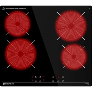 Электрическая варочная панель Meferi MEH604BK LIGHT