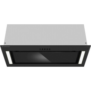 Вытяжка встраиваемая Meferi INBOX60BK GLASS POWER