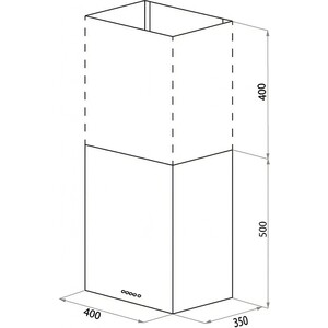 Вытяжка Meferi ROOMBOX40BK COMFORT