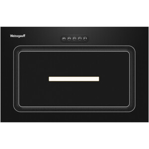 Вытяжка встраиваемая Weissgauff Aura 456 PB Black Glass