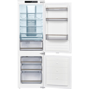 Встраиваемый холодильник MAUNFELD MBF17754NFWHGR LUX Inverter