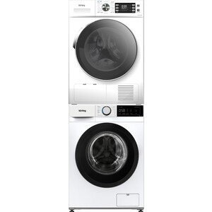 Стиральная и сушильная машина Korting KWM 55IS1414 + KD 60T81 + DSK 155