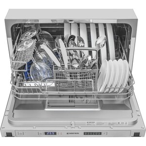 Встраиваемая посудомоечная машина Meferi MDW4563 COMPACT POWER