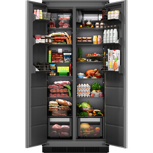 Встраиваемый холодильник Lex LBI400SB Grey