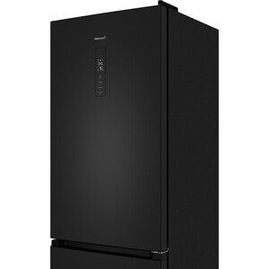 Холодильник Weissgauff WRK 185 Total NoFrost Inverter Black Inox