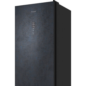 Холодильник Weissgauff WRK 2000 Total NoFrost Inverter Rock Glass