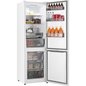 Холодильник Weissgauff WRK 2000 Total NoFrost Inverter White Rock Glass