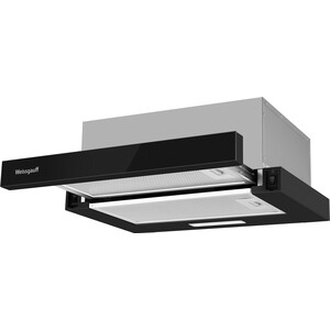 Вытяжка встраиваемая Weissgauff TEL 450 Black Glass