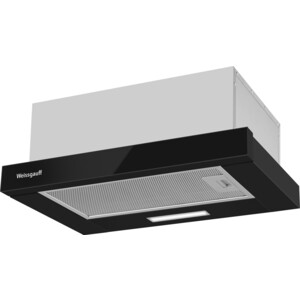 Вытяжка встраиваемая Weissgauff TEL 450 Black Glass