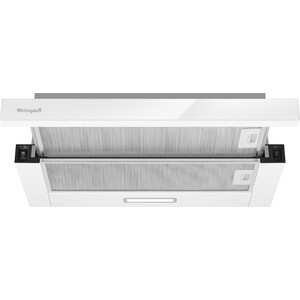 Вытяжка встраиваемая Weissgauff TEL 600 2M White Glass
