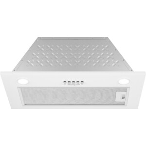 Вытяжка встраиваемая Weissgauff Arum 600 PB White Enamel